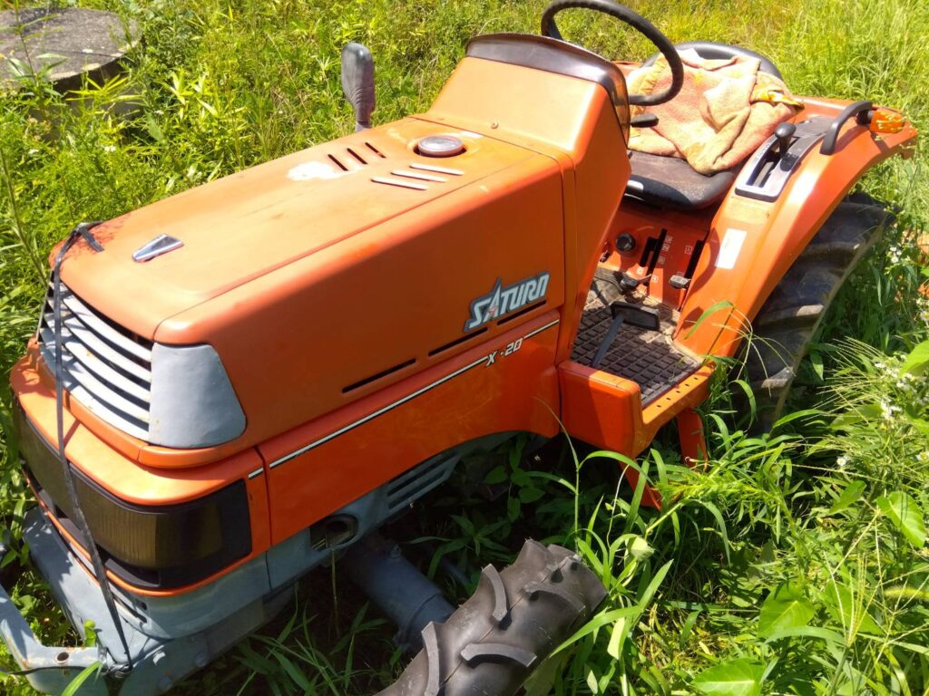 トラクター台 クボタ トラクター X-20NR1500 20ps 使用時間787h 4WD 自動水平 自動深