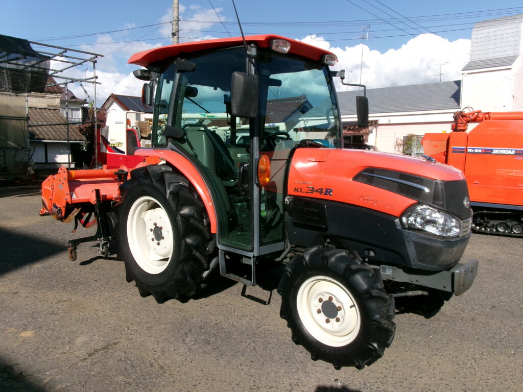クボタ トラクター+ロータリー KL34RH+SX1810 福島店 | 農機具買取専門