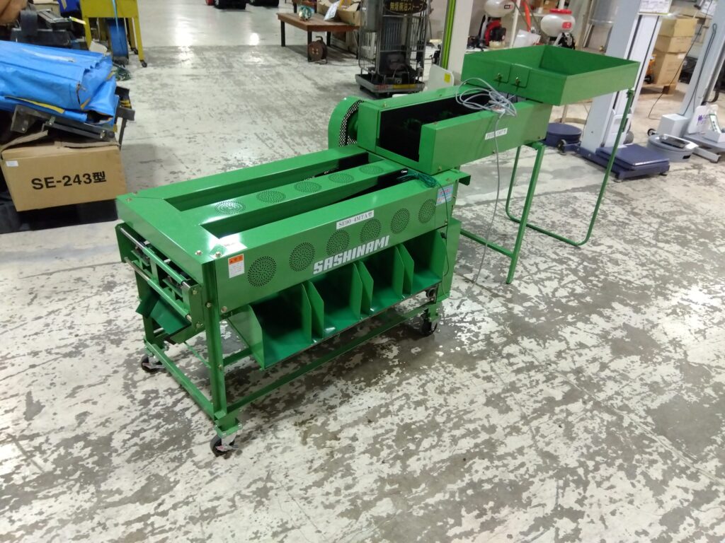 指浪 ミニトマト選果機+磨き機 SE90-4MTA型 山形店 | 農機具買取専門