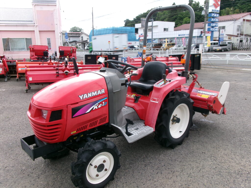 超美品 ヤンマー 農機具買取 | 福島店 Ke-1D+RK11 トラクター+ロータリ その他