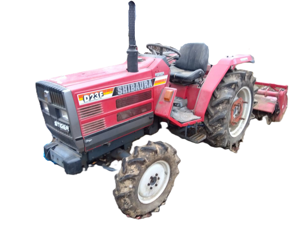 シバウラ トラクター+ロータリー D23F+不明 福島店 | 農機具買取専門