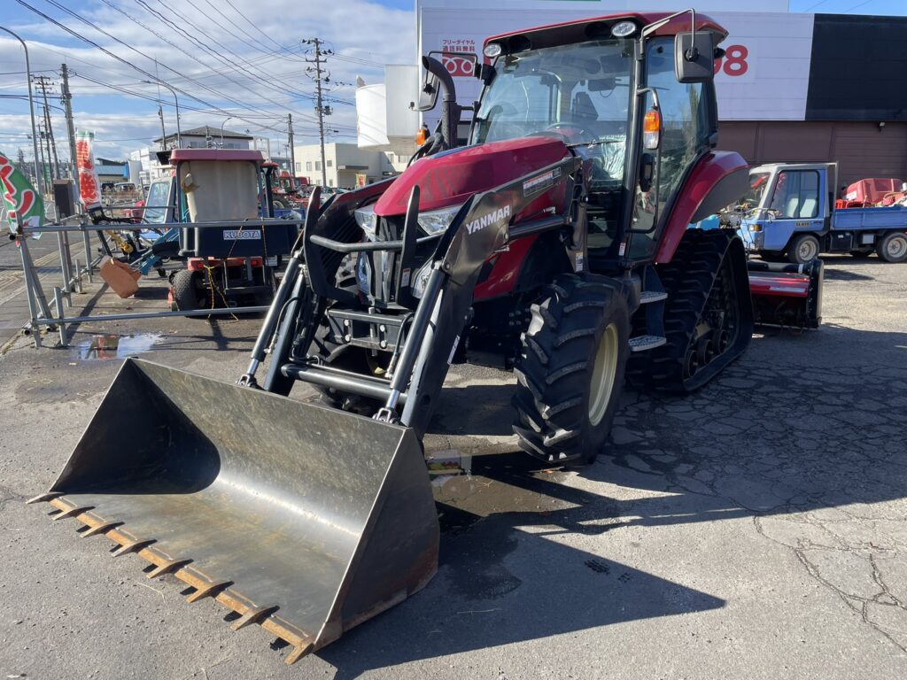 ヤンマー トラクター+ロータリー+フロントローダー YT472A+SE240+